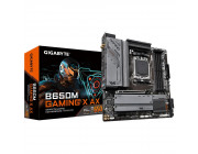 GIGABYTE B650M GAMING X AX, Socket AM5, 9Phases, AMD B650, Dual 4xDDR5-6400, APU AMD graphics, 1xHDMI, 2xDP, 1xPCIe4.0 X16, 4xSATA3, RAID, 2xM.2 PCIe 4.0, 1xPCIe X1, Realtek 7.1 Audio, 1x2.5GbE LAN, WiFi6E/BT, 2xUSB-C 3.2Gen2, 1xUSB 3.2 Gen2, 4xUSB3.2, RG